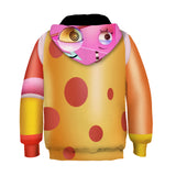 TV The Amazing Digital Circus Zooble Kids Children Cosplay Hoodie 3D Printed Hooded Pullover