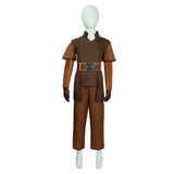 TV The Mando Ragnar Vizsla Kids Children Brown Suit Cosplay Costume Outfits Halloween Carnival Suit