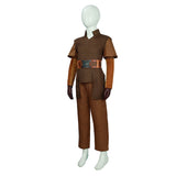 TV The Mando Ragnar Vizsla Kids Children Brown Suit Cosplay Costume Outfits Halloween Carnival Suit