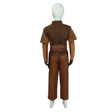 TV The Mando Ragnar Vizsla Kids Children Brown Suit Cosplay Costume Outfits Halloween Carnival Suit