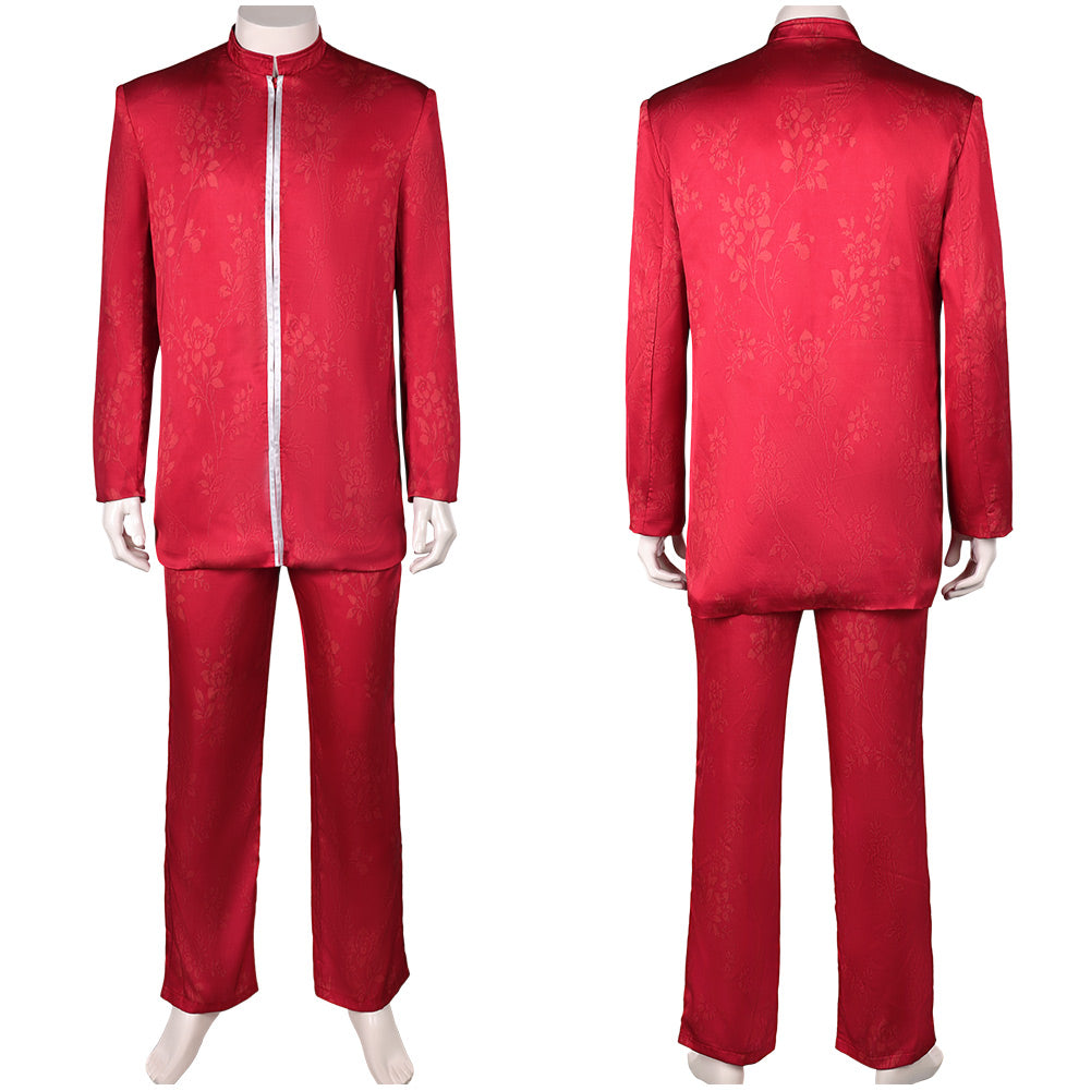 TV Yu Yu Hakusho 2023 Kurama Red Suit Cosplay Costume Outfits Halloween Carnival Suit