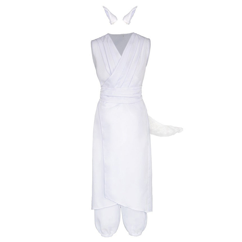 TV Yu Yu Hakusho 2023 Kurama White Suit Cosplay Costume Outfits Halloween Carnival Suit