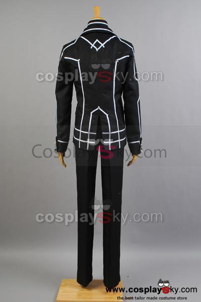 Vampire Knight Zero Kiryuu Black Cosplay Costume
