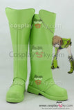 World Trigger Tamakoma First Kirie Konami Green Boots Cosplay Shoes