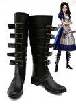 Alice Madness Returns Cosplay Boots Shoes Custom Made