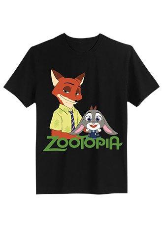 Zootopia Judy and Nick T-shirt Cosplay Costume